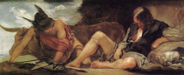 Diego Velazquez Mercury and Argos oil painting image